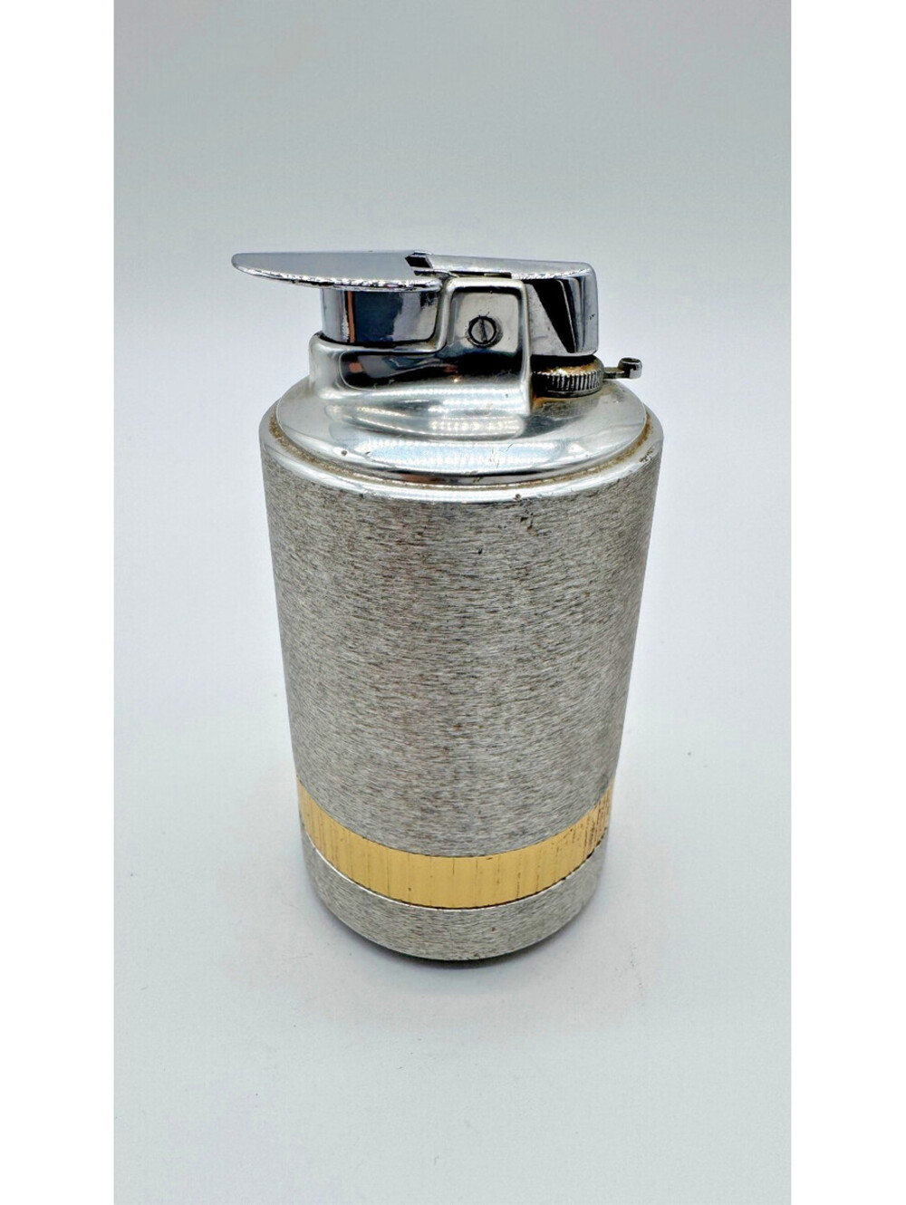 Vintage Ronson Norseman Table Lighter Varaflame Woodbridge NJ USA Chrome